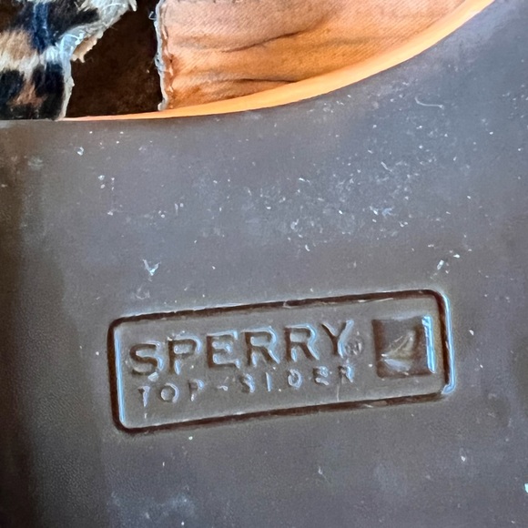 Sperry Leopard Print Sandals - Picture 5 of 5